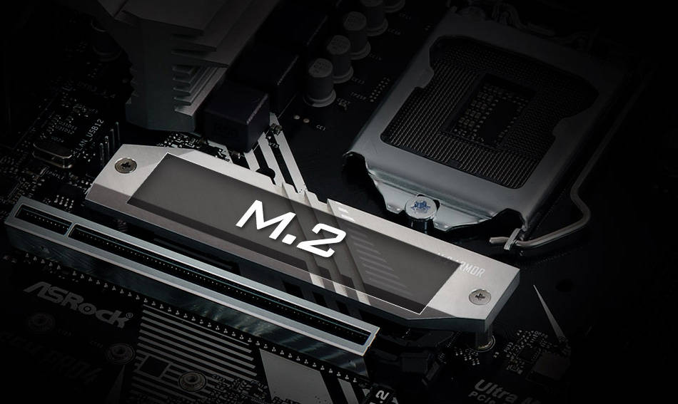 Full Coverage M.2 Heatsink (No 22110)